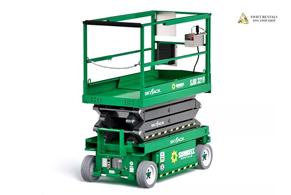 19 scissor lift electric wide