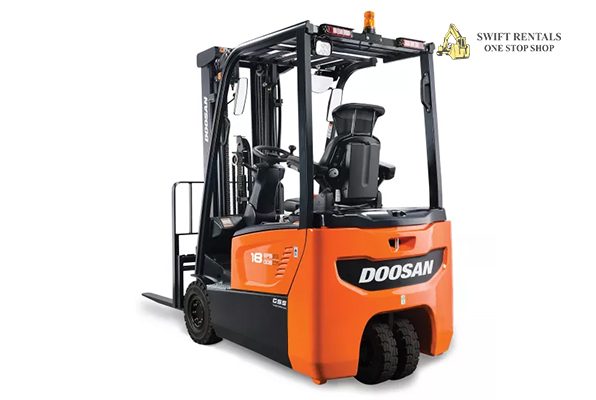 3000-4000 lb Electric Warehouse Forklift Cushion Tires