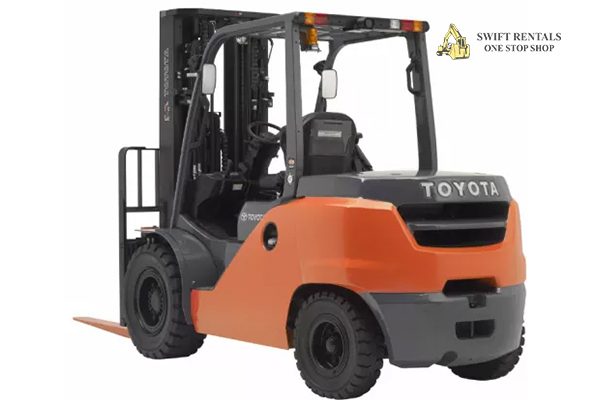 4000 lb GasLP Warehouse Forklift Pneumatic Tires