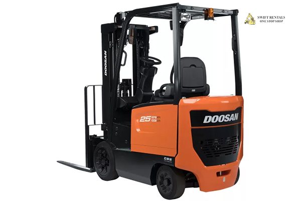 5000 lb Electric Warehouse Forklift Cushion or Pneumatic Tires